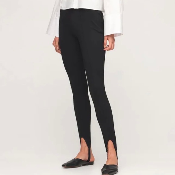 Anine Bing West Stirrup Legging Black US0/ XXS NWT - Picture 4 of 8